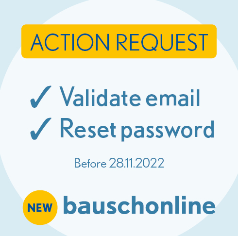 ACTION REQUEST - Validate Email and reset password before 28.11.2022
